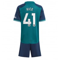 Arsenal Declan Rice #41 Tretí Detský futbalový dres 2023-24 Krátky Rukáv (+ trenírky)